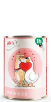Hond Accessories Natvoer BIO Gans met geluk 200g 6 Stuk Anifit